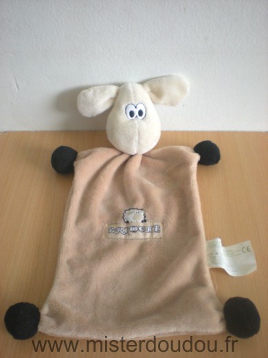 Doudou Mouton Brioche Beige 