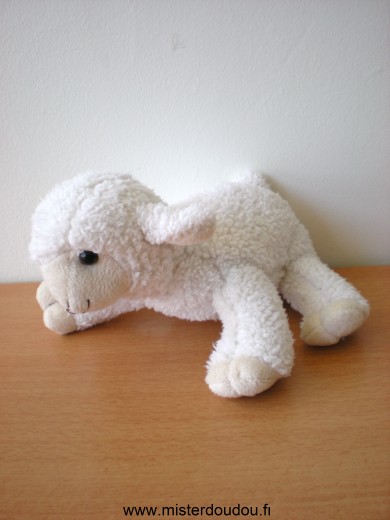 Doudou Mouton Courtepaille Blanc 