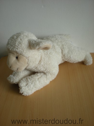 Doudou Mouton Cyrillus Ecru 