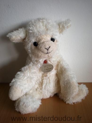 Doudou Mouton Doudou et compagnie Ecru 