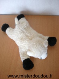 Doudou Mouton Gipsy Blanc noir 