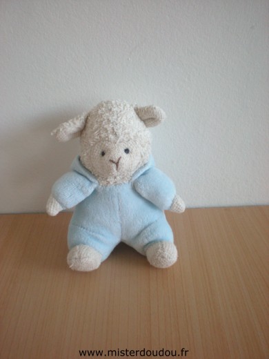 Doudou Mouton Ikéa Bleu 