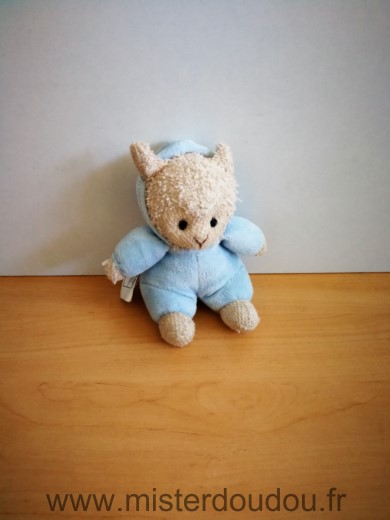 Doudou Mouton Ikéa Gris bleu 