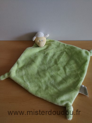 Doudou Mouton La redoute Vert 