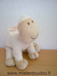 Doudou Mouton Nature et découvertes Beige 