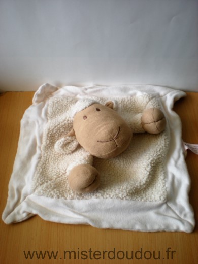 Doudou Mouton Nature et découvertes Beige ecru 