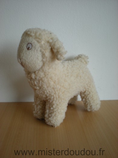 Doudou Mouton Petit jour Beige le petit prince 