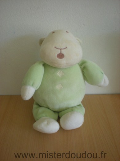 Doudou Mouton Tex Vert 