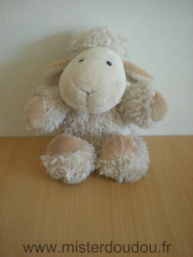 Doudou Mouton Wikita Ecru beige aloha wikita 