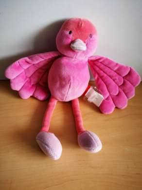 Doudou Oiseau Marese Rose 