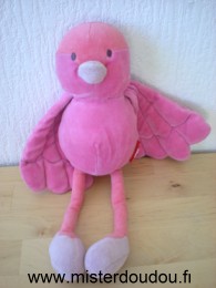 Doudou Oiseau Marese Rose 