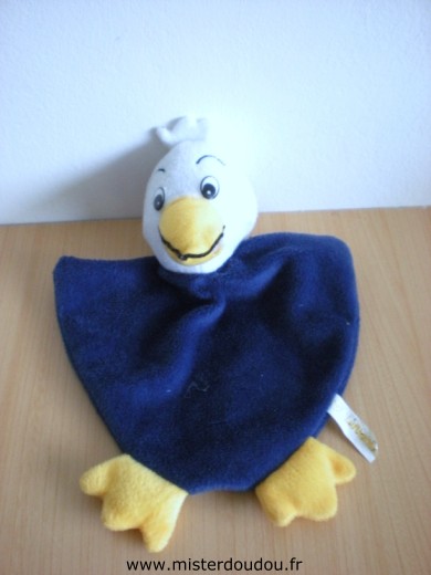 Doudou Oiseau - marque non connue - Bleu marine Bec décousu