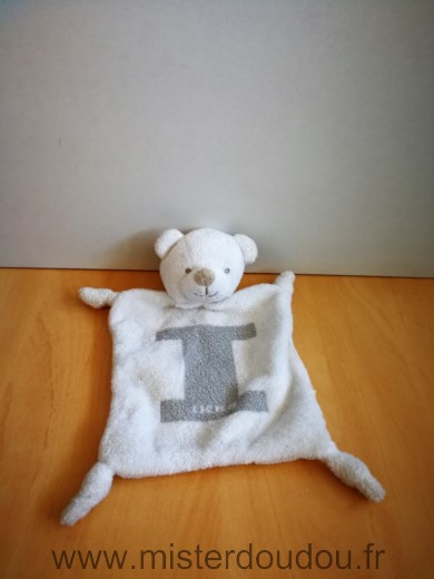 Doudou Orque Ikks Blanc i gris 