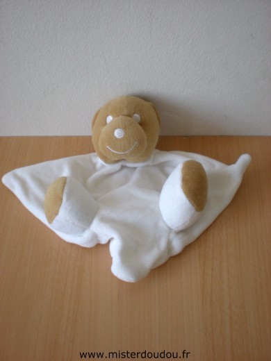 Doudou Ours 0 Blanc 