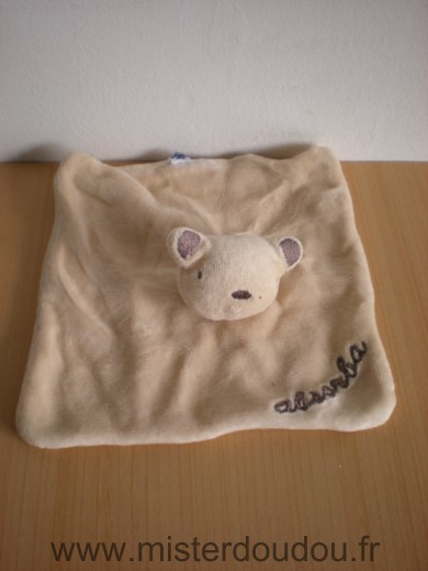 Doudou Ours Absorba Beige 