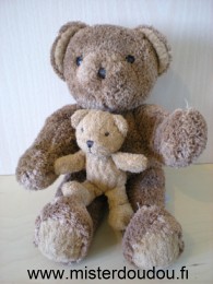 Doudou Ours Ajena Marron 