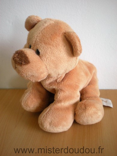 Doudou Ours Baby nat Beige 