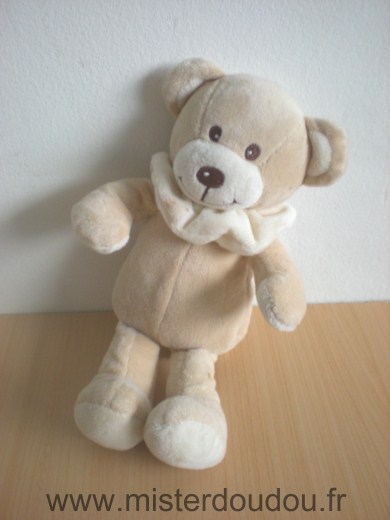 Doudou Ours Bambia Beige 