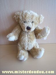 Doudou Ours Barbara bukowski Beige 