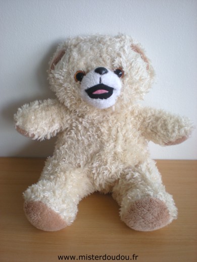 Doudou Ours Cajoline Beige 