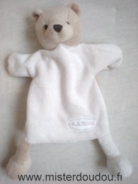 Doudou Ours Clarins Beige devant marron derriere 