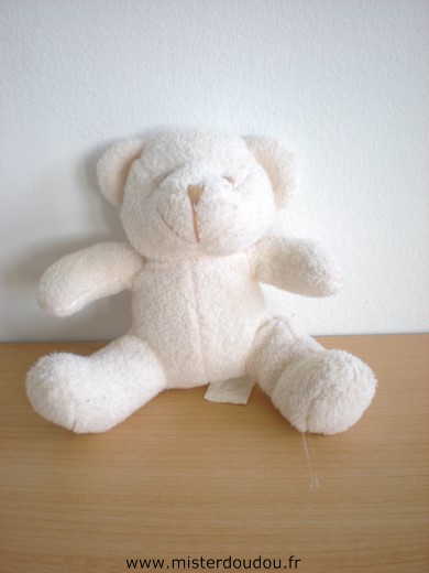 Doudou Ours Cmp Ecru 