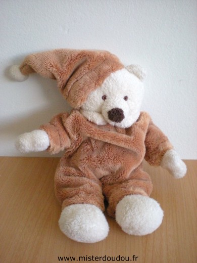 Doudou Ours Cmp Marron 