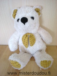 Doudou Ours Cobico Ecru 