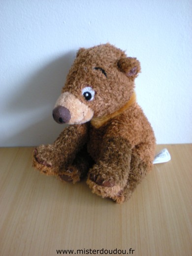 Doudou Ours Disney Marron 