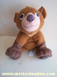 Doudou Ours Disney Marron blanc Frère des ours / brother bear