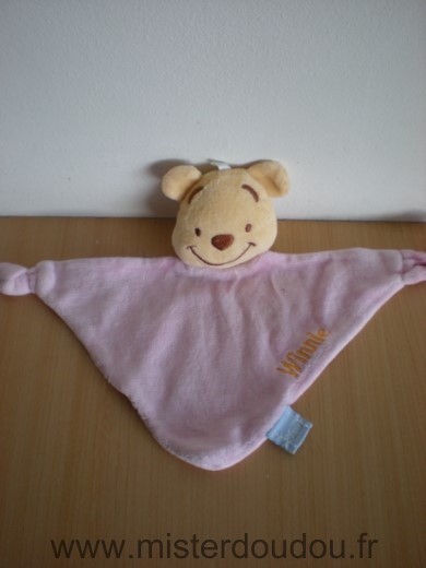 Doudou Ours Disney Winnie rose 