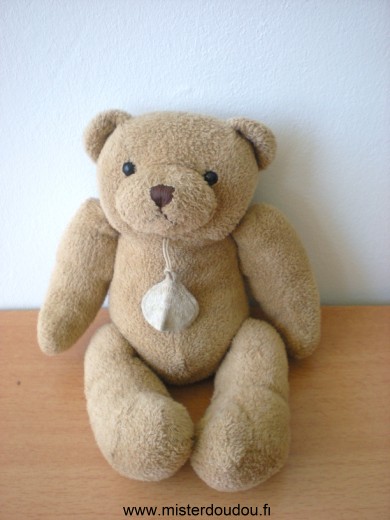 Doudou Ours Doudou et compagnie Beige 