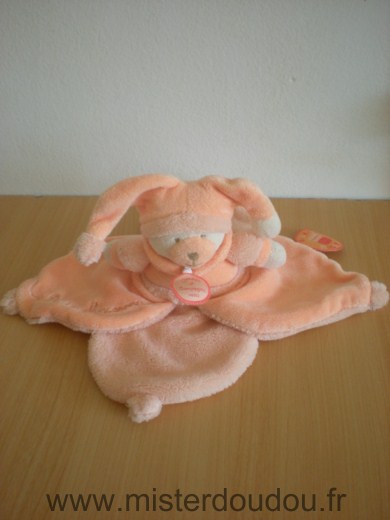 Doudou Ours Doudou et compagnie Rose 