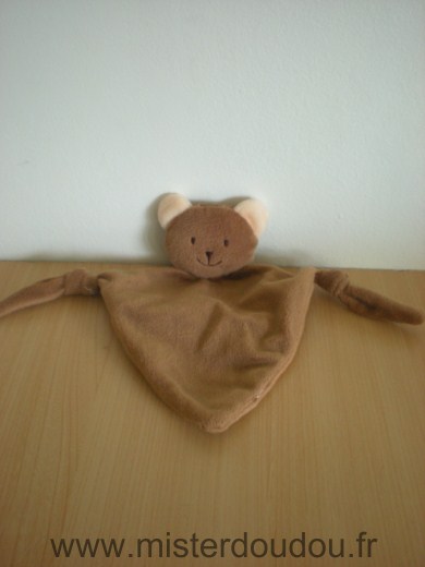 Doudou Ours Famili Marron 