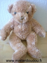 Doudou Ours Gerca Marron 