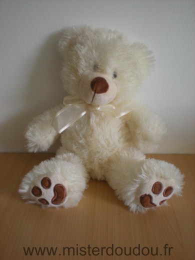 Doudou Ours Gipsy Ecru 