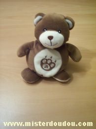 Doudou Ours Gipsy Marron 