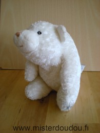 Doudou Ours Gund Blanc 