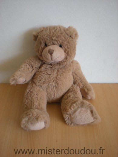 Doudou Ours Histoire d ours Beige 