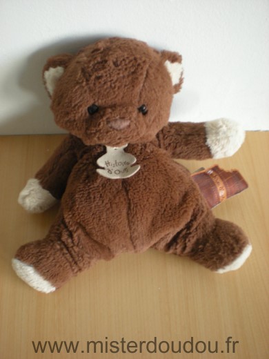 Doudou Ours Histoire d ours Marron 