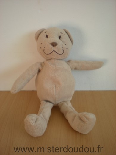 Doudou Ours Ikéa Beige 