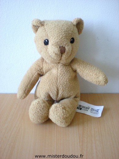 Doudou Ours Ikéa Marron 