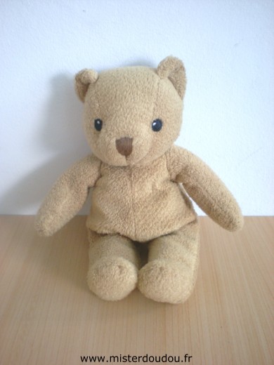 Doudou Ours Ikéa Marron Plus d'étiquette de marque