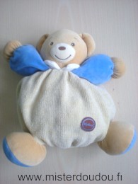 Doudou Ours Kaloo Beige bleu 