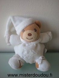 Doudou Ours Kaloo Blanc 