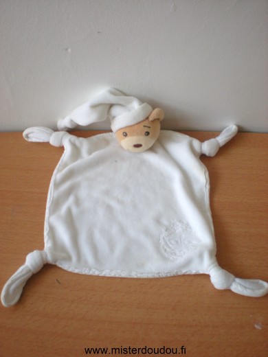 Doudou Ours Kaloo Blanc 