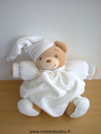 Doudou Ours Kaloo Blanc 