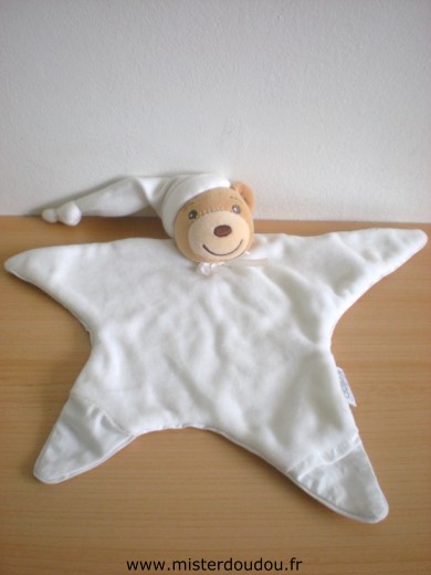 Doudou Ours Kaloo Blanc 