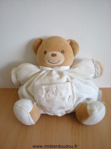 Doudou Ours Kaloo Blanc 