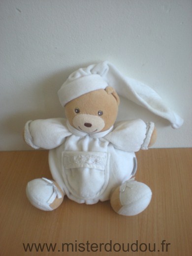 Doudou Ours Kaloo Blanc 